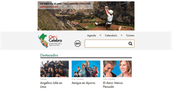 Desktop Screenshot of perucelebra.com